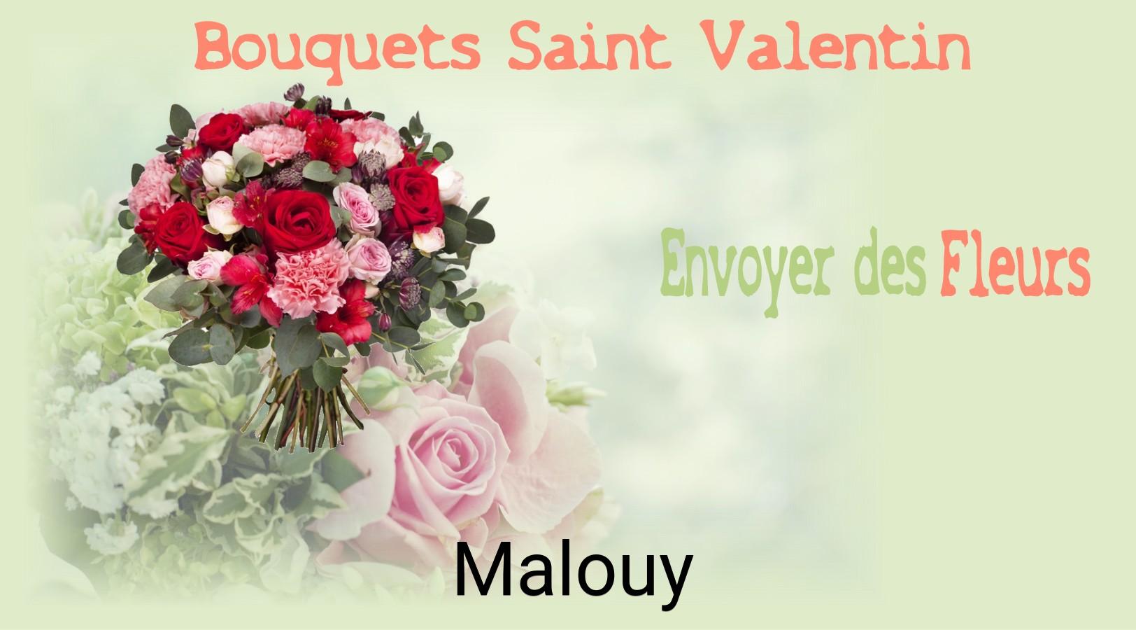 Roses de Saint-Valentin livrées à Malouy